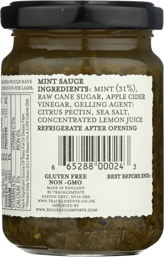 Tracklements: Sauce Mint, 5.6 Oz