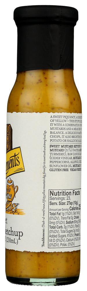 Tracklements: Sweet Mustard Ketchup, 7.7 Oz