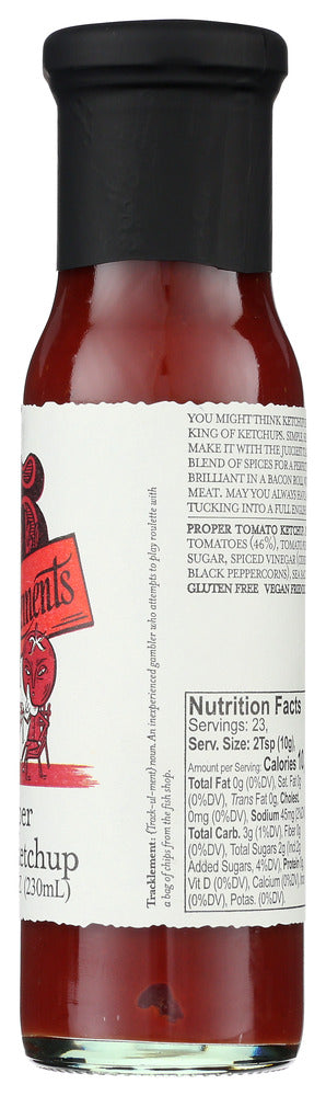 Tracklements: Proper Tomato Ketchup, 7.7 Oz