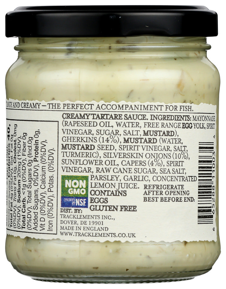 Tracklements: Creamy Tartare Sauce, 7 Oz