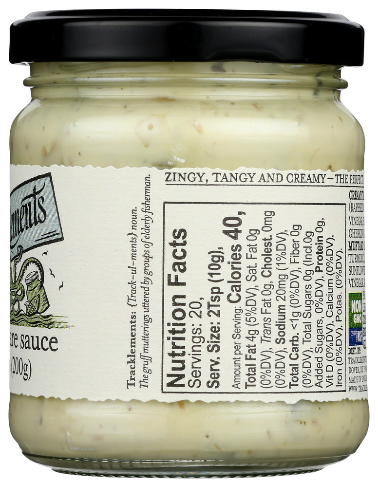 Tracklements: Creamy Tartare Sauce, 7 Oz