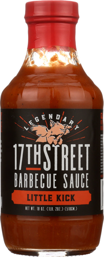 17Th Street Barbecue: Little Kick Bbq Sauce, 18 Oz