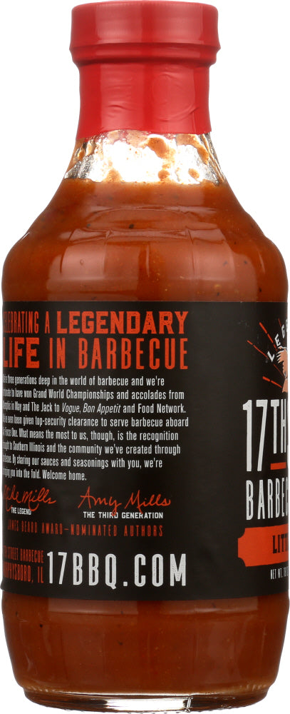 17Th Street Barbecue: Little Kick Bbq Sauce, 18 Oz