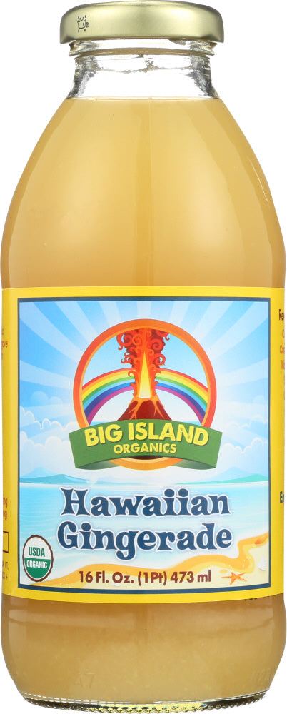 Big Island Organics: Juice Hawaiian Gingerade Organic, 16 Oz