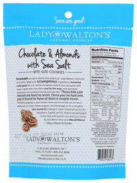 Lady Walton: Wafer Chocolate Almond Ss, 4.5 Oz