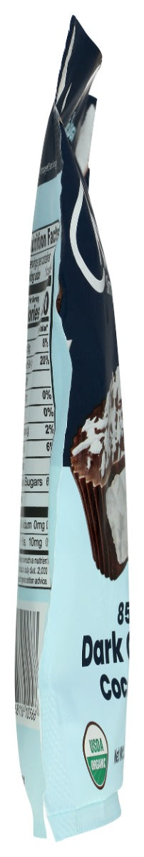 Chocxo: Cup 85 Percent Dark Chocolate Coconut, 3.45Oz