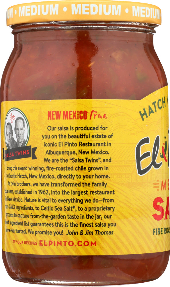 El Pinto: Salsa Medium, 16 Oz