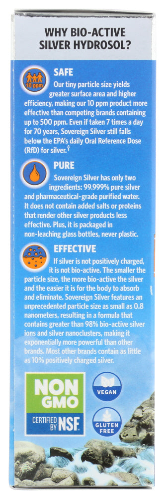 Sovereign Silver: Bio Active Silver Hydrosol Twist Top, 1 Oz