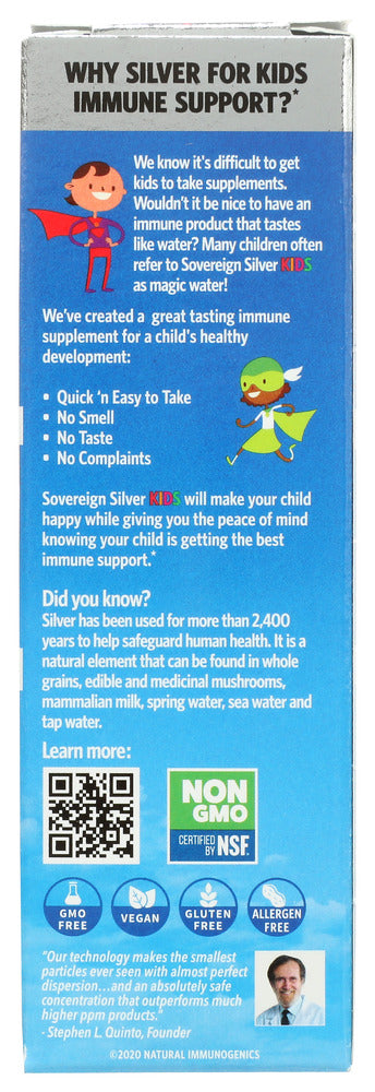 Sovereign Silver: Kids Silver Immune Mist, 2 Oz