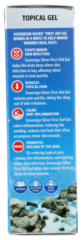 Sovereign Silver: Silver First Aid Gel, 1 Oz