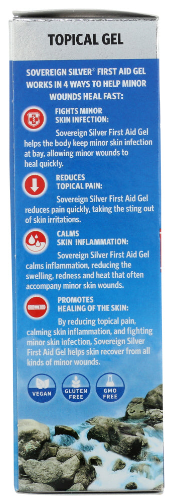 Sovereign Silver: Silver First Aid Gel, 2 Oz