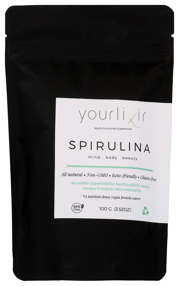 Yourlixir: Spirulina Powder, 100 Gm