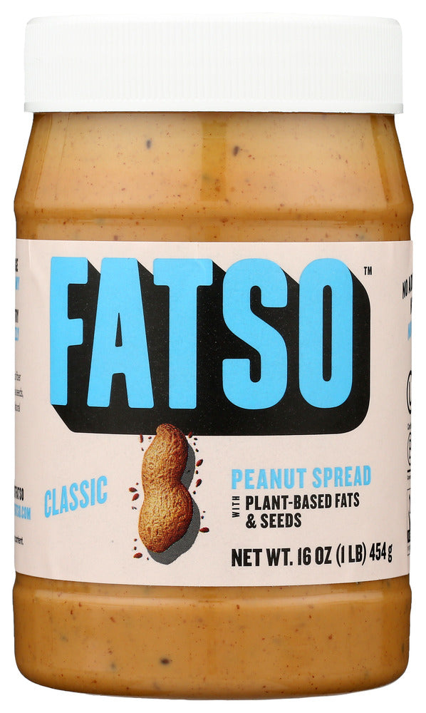 Fatso: Classic Peanut Butter Spread, 16 Oz