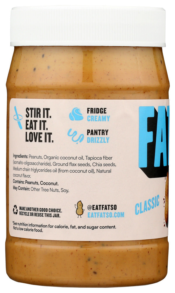 Fatso: Classic Peanut Butter Spread, 16 Oz