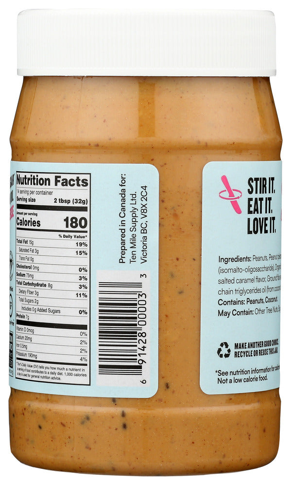 Fatso: Crunchy Salted Caramel Peanut Butter Spread, 16 Oz