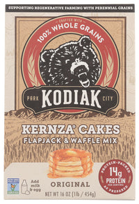 Kodiak: Kernza Power Cakes Flapjack And Waffle Mix, 16 Oz