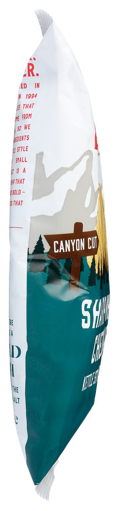 Boulder Canyon: Canyon Cut Sharp White Cheddar Kettle Cooked Chips, 6 Oz