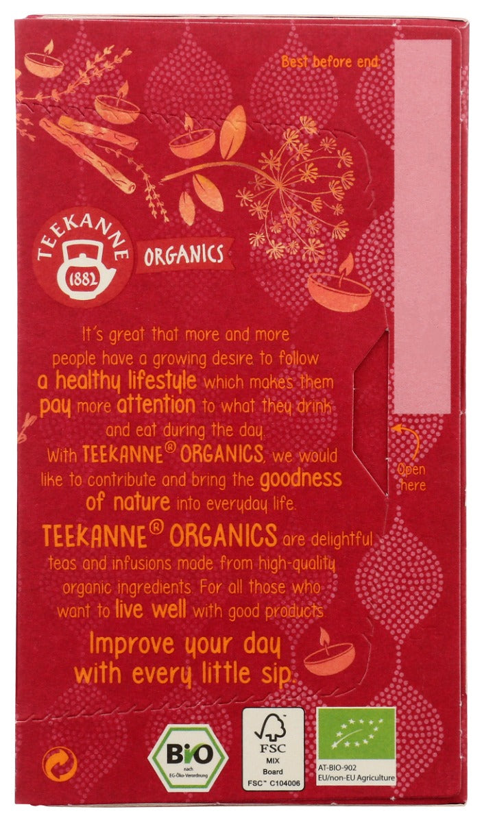 Teekanne: Tea Warm & Cozy Org, 20 Bg