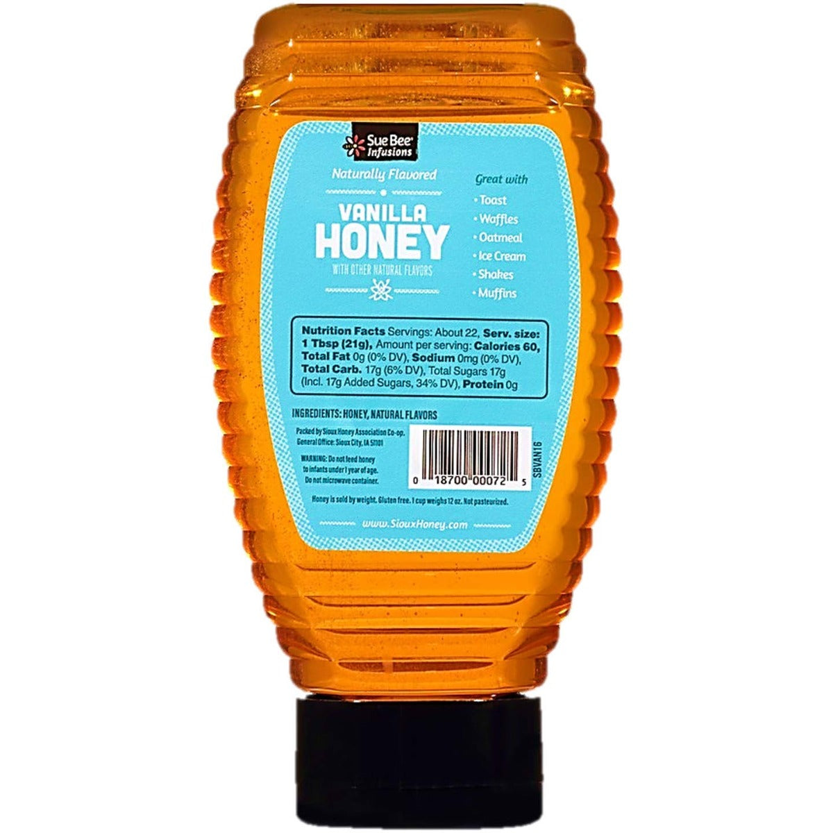 Sioux Honey: Honey Van Sue Bee Infus, 16 Oz