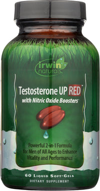 Irwin Naturals: Testosterone Up Red, 60 Sg