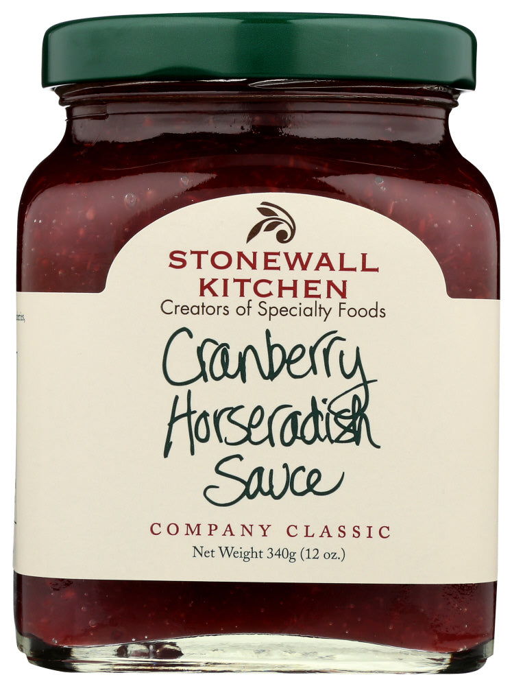 Stonewall Kitchen: Sauce Crnbry Hrsrdsh, 12 Oz