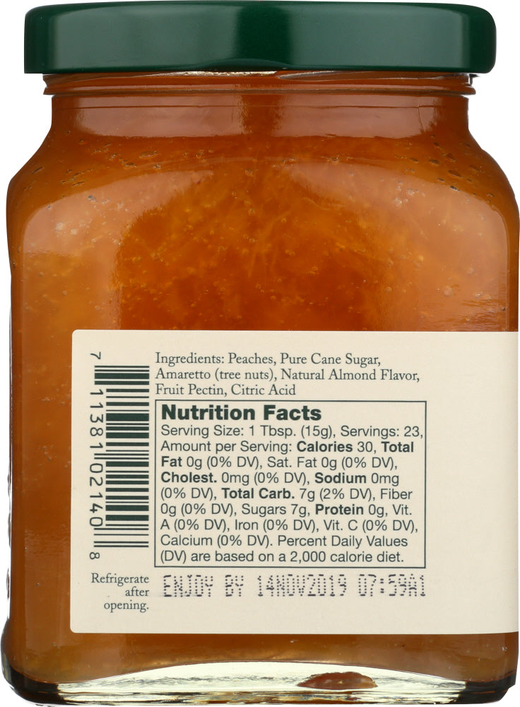 Stonewall Kitchen: Peach Amaretto Jam, 12.5 Oz