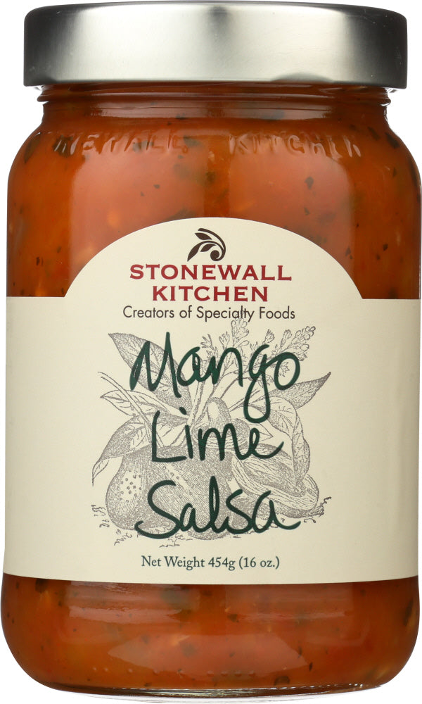 Stonewall Kitchen: Mango Lime Salsa, 16 Oz