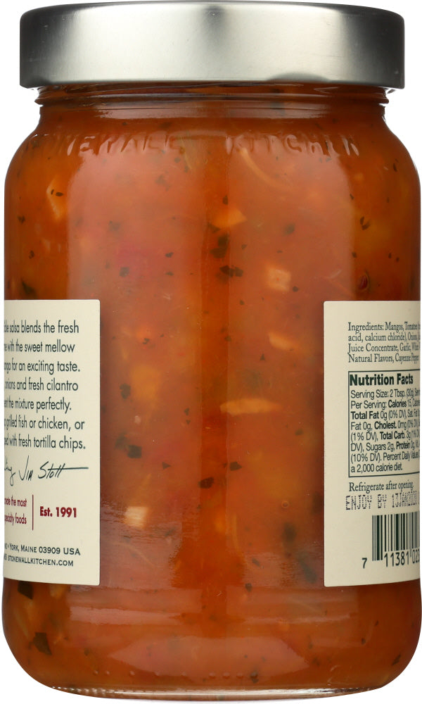 Stonewall Kitchen: Mango Lime Salsa, 16 Oz