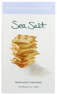 Stonewall Kitchen: Sea Salt Crackers, 5 Oz