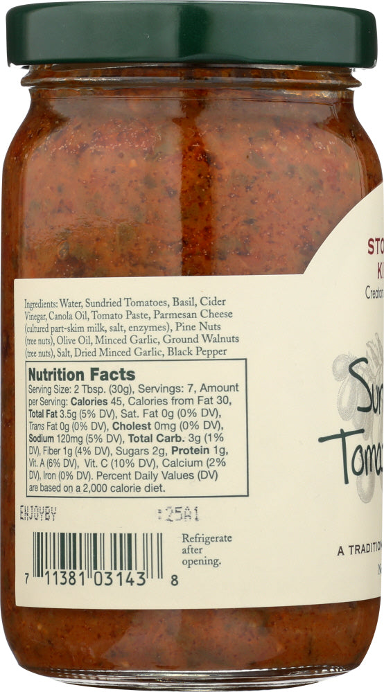 Stonewall Kitchen: Sundried Tomato Pesto, 8 Oz