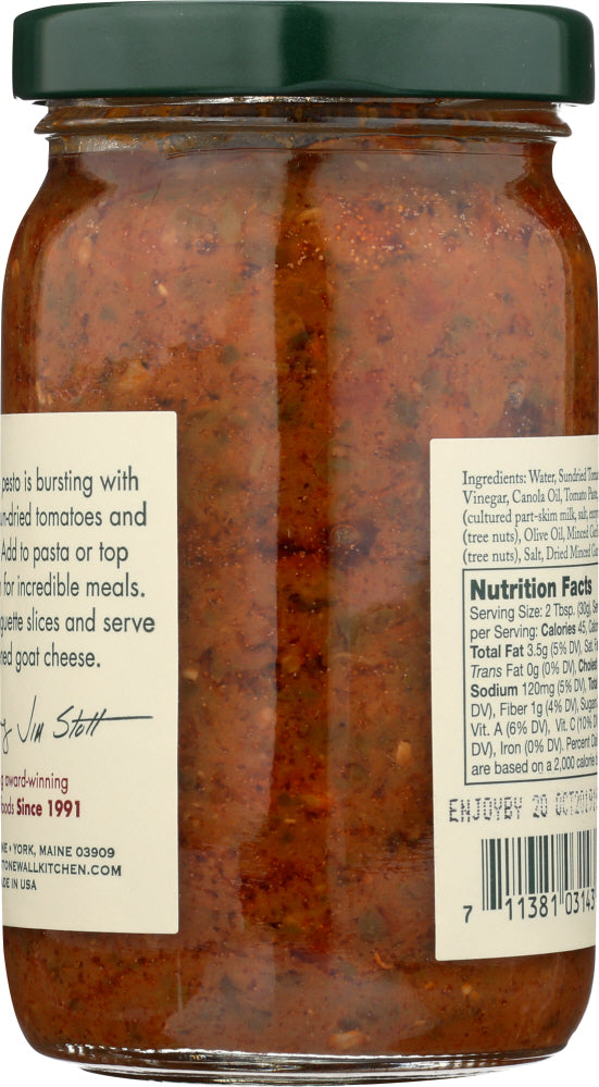 Stonewall Kitchen: Sundried Tomato Pesto, 8 Oz