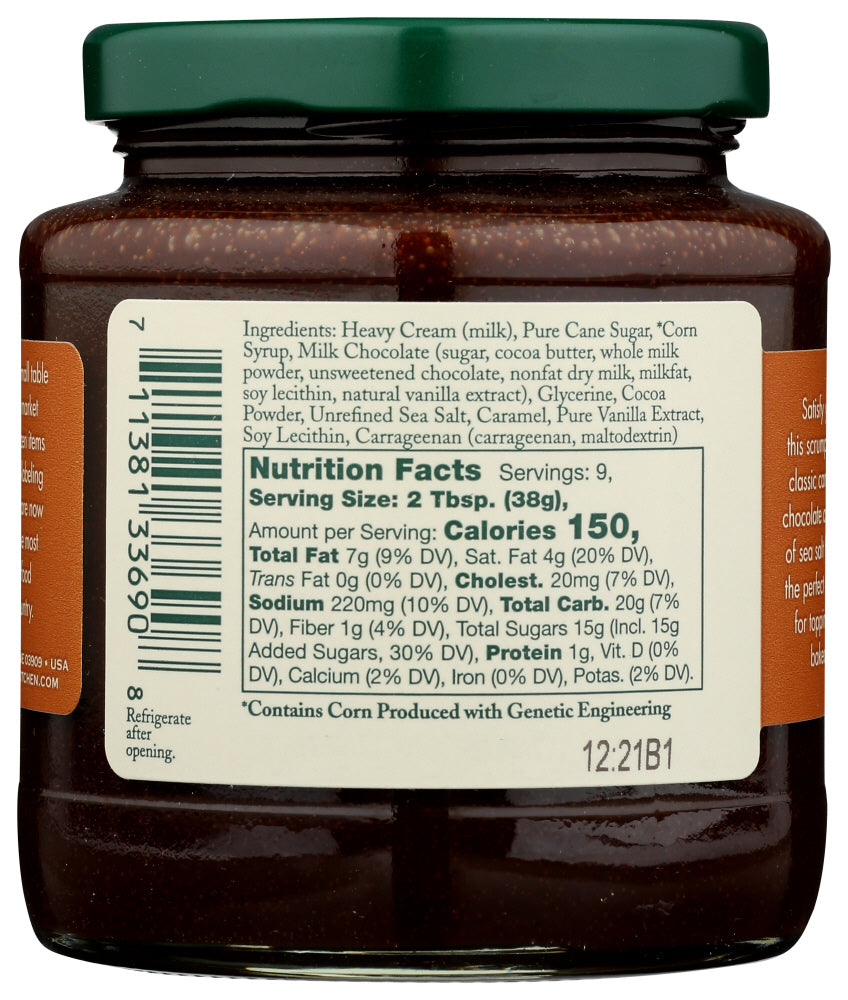 Stonewall Kitchen: Milk Chocolate Sea Salt Caramel Sauce, 12.25 Oz