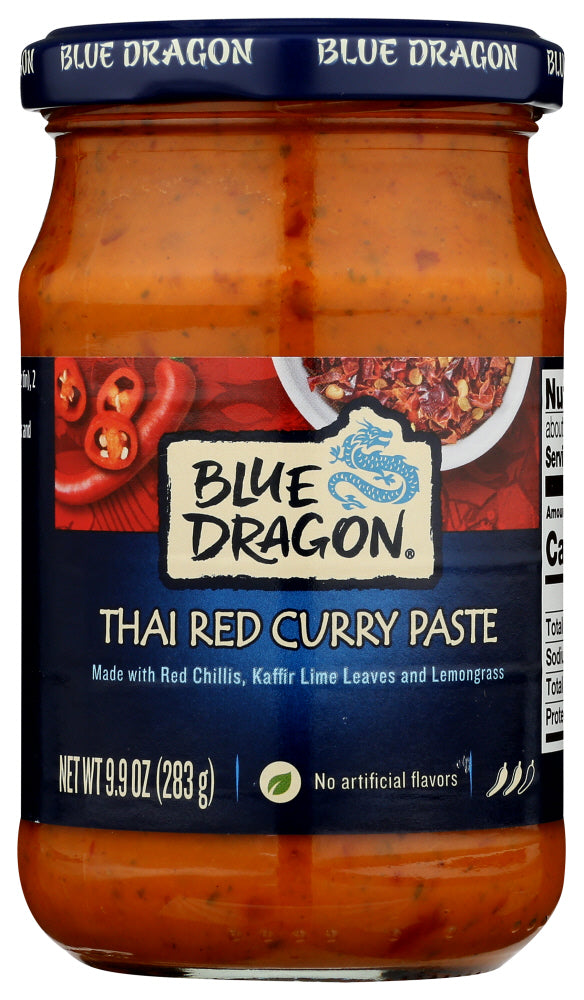 Blue Dragon: Curry Red Paste, 9.9 Oz