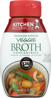 Kitchen Accomplice: Veggie Broth Concentrate, 12 Oz