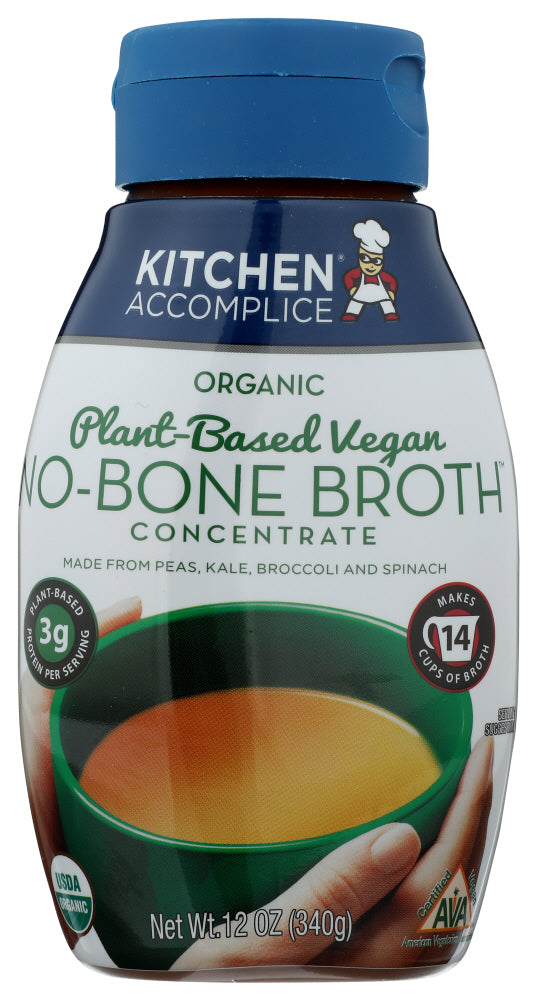 Kitchen Accomplice: Plant Based Vegan Broth, 12 Oz