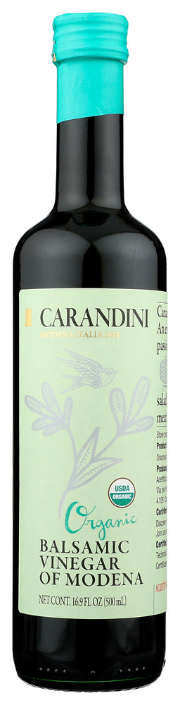 Carandini: Vinegar Balsamic Of Modena Org, 16.9 Fo