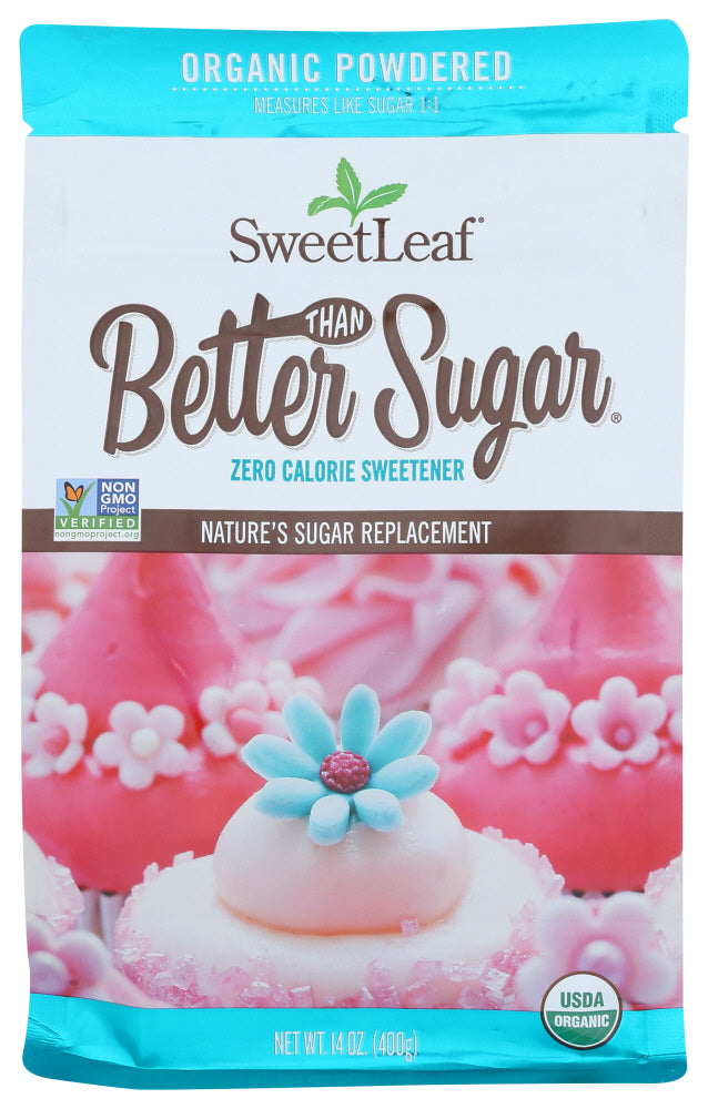 Sweetleaf: Better Than Sugar Organic Powdered Sweetener Frosting, 14 Oz