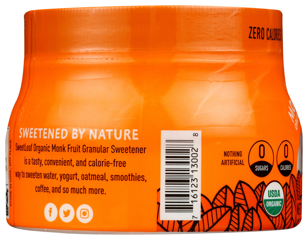 Sweetleaf Stevia: Granular Monk Fruit Sweetener, 8.47 Oz