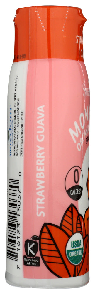 Sweetleaf: Strawberry Guava Monk Fruit Organic Sweetener, 1.7 Fo