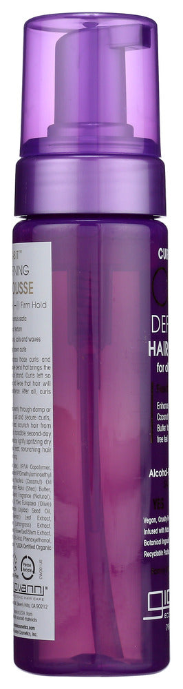 Giovanni Cosmetics: Curl Habit Curl Defining Hair Mousse, 7 Fo