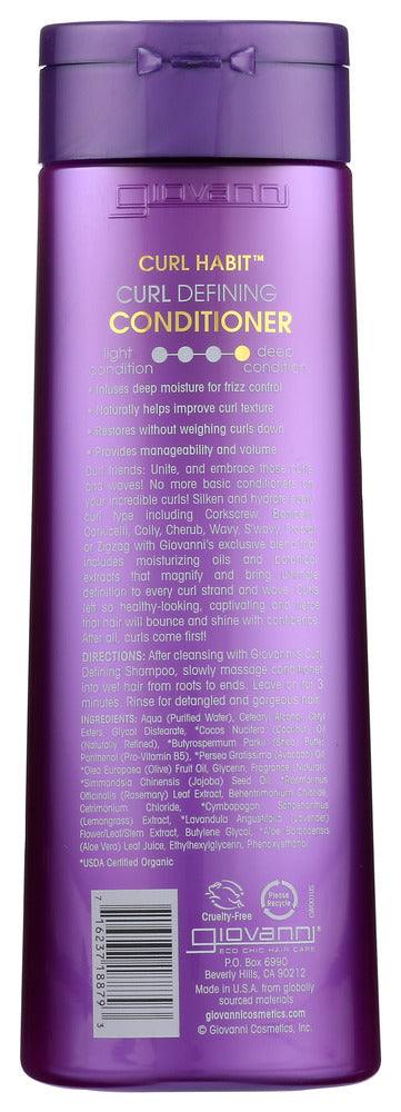 Giovanni Cosmetics: Curl Defining Conditioner, 13.5 Fo