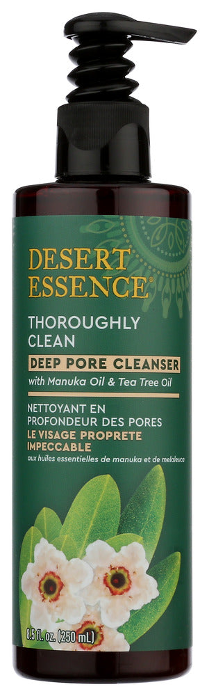 Desert Essence: Thoroughly Clean Deep Pore Cleanser, 8 Fo