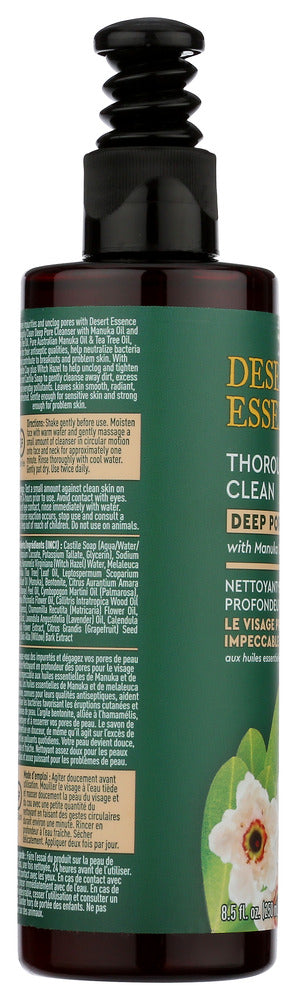 Desert Essence: Thoroughly Clean Deep Pore Cleanser, 8 Fo