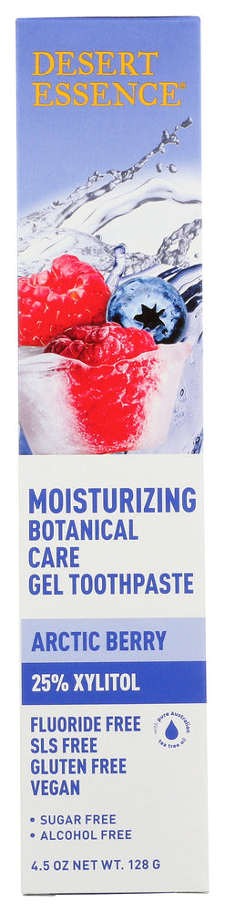 Desert Essence: Moisturizing Gel Toothpaste, 4.5 Oz