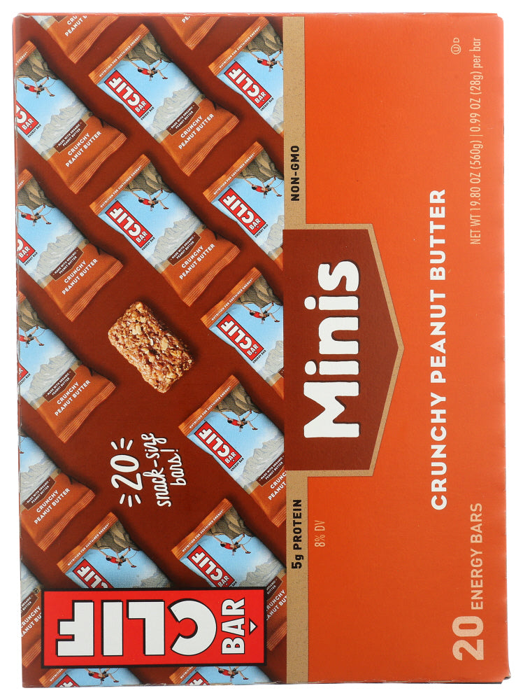 Clif: Crunchy Peanut Butter Minis, 19.8 Oz