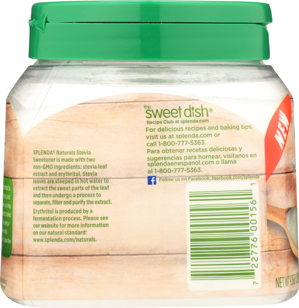 Splenda Naturals: Stevia Sweetener Jar, 9.8 Oz