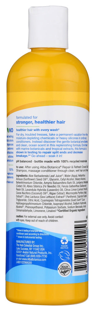 Alba Botanica: Ocean Surf Repair & Refresh Conditioner, 12 Oz