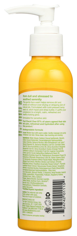 Alba Botanica: Hemp Calming Cleanser, 6 Oz