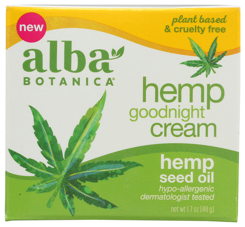 Alba Botanica: Cream Goodnight Hemp, 1.7 Oz