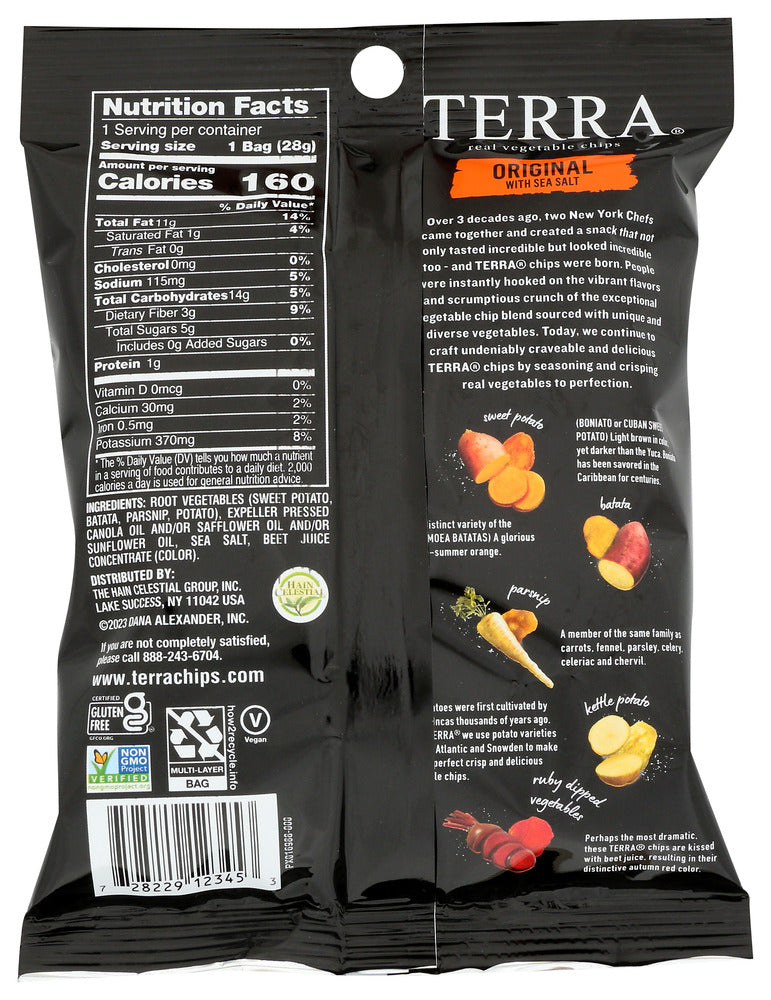 Terra Chips: Original Sea Salt Chips, 1 Oz